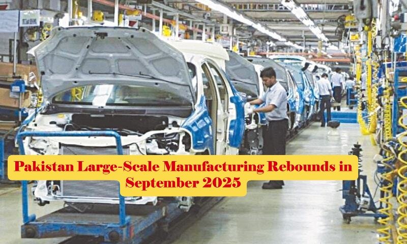 Pakistan Large‑Scale Manufacturing Rebounds in September 2025