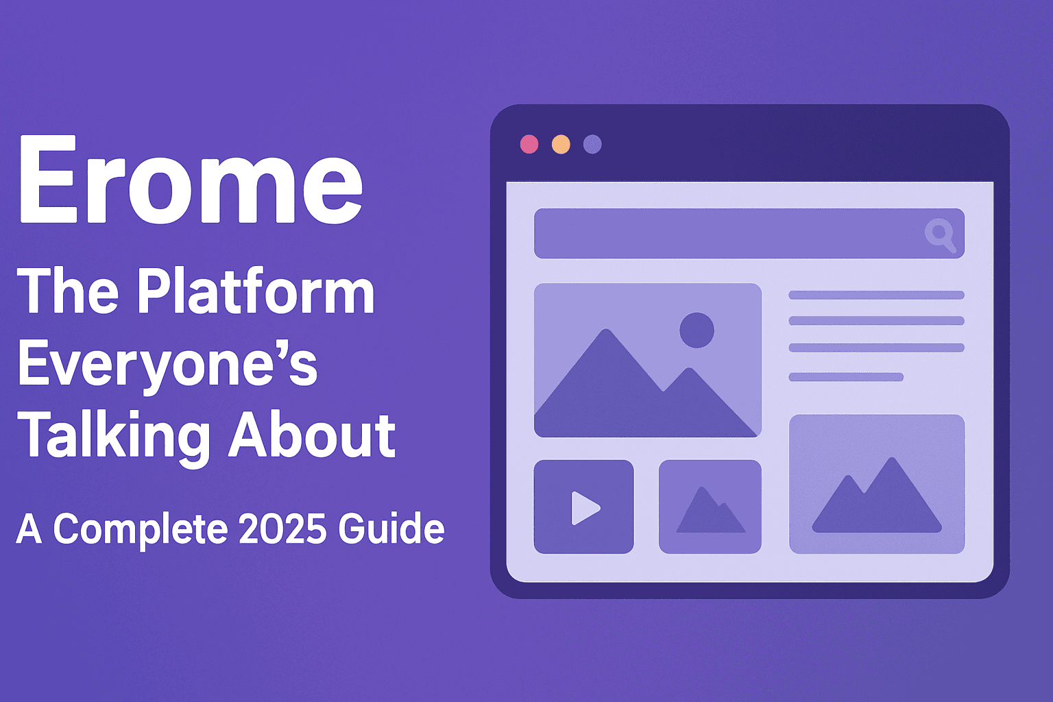 Erome: The Platform Everyone’s Talking About – A Complete 2025 Guide