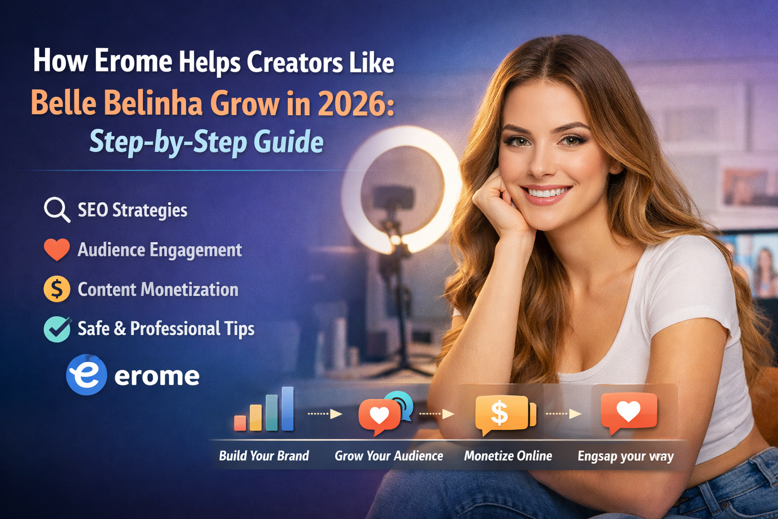 How Erome Helps Creators Like Belle Belinha Grow in 2026: Step-by-Step Guide